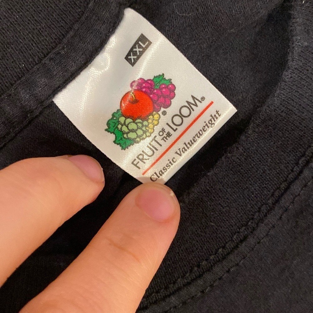 Fruit of the Loom fancy a whiskey? Double sided bar shirt Graphic Tee size XXL - Picture 6 of 7